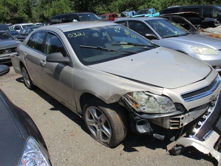 WHITE, 2010, CHEVROLET MALIBU  , 1G1ZB5EB1AF240321, KEY ,LKM 126,135 image
