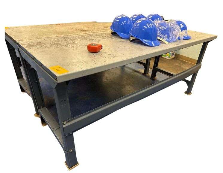 Metal Work Table - 6’ Wide x 30” Depth x 31” Height image
