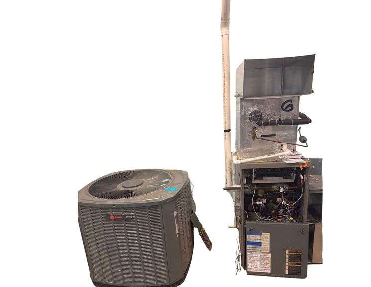 Trane XR14 Air Conditioner and Lennox Furnace image