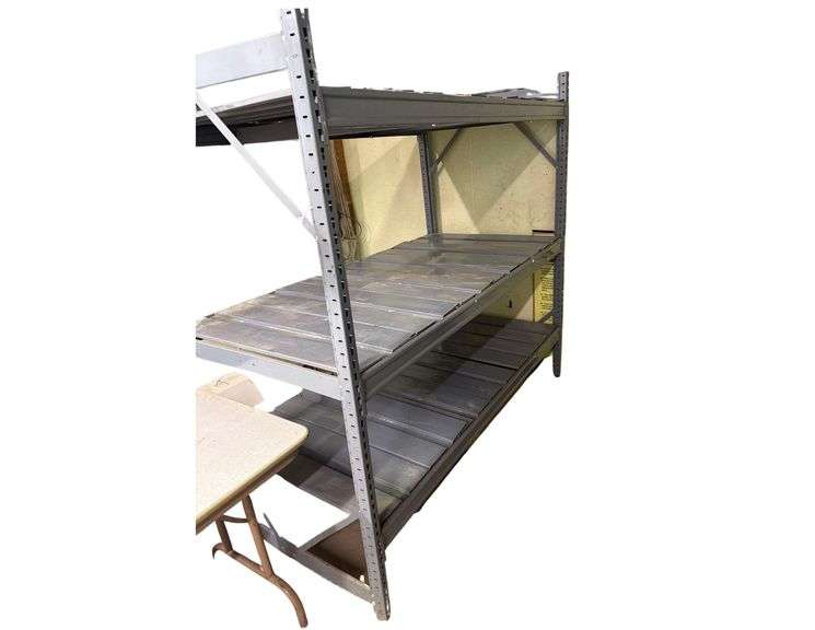 Metal Shelving Unit - 76” Wide and 6’ Tall image
