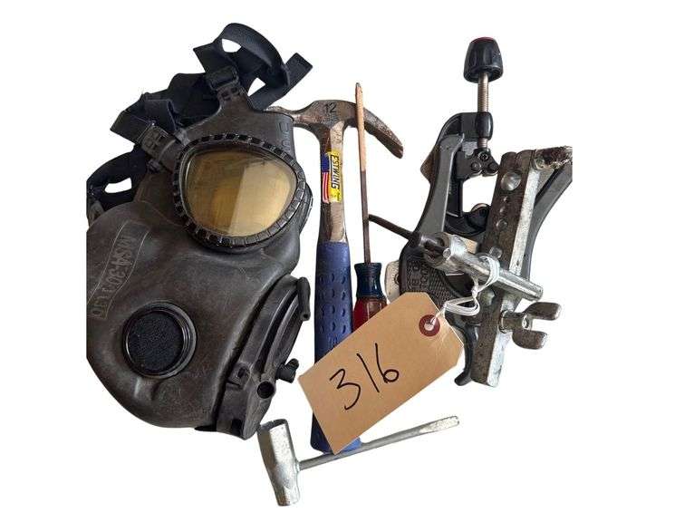 Gas Mask and Tools image