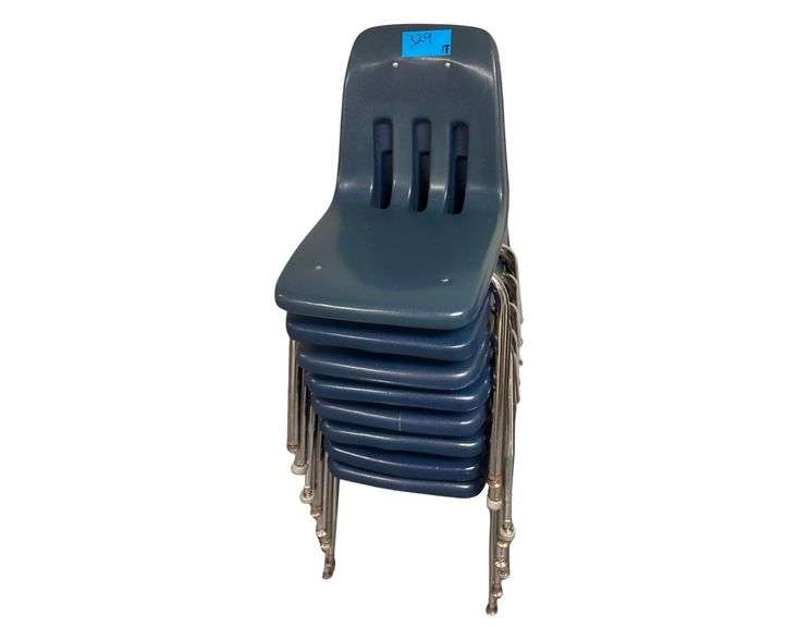 8 Plastic Chairs image