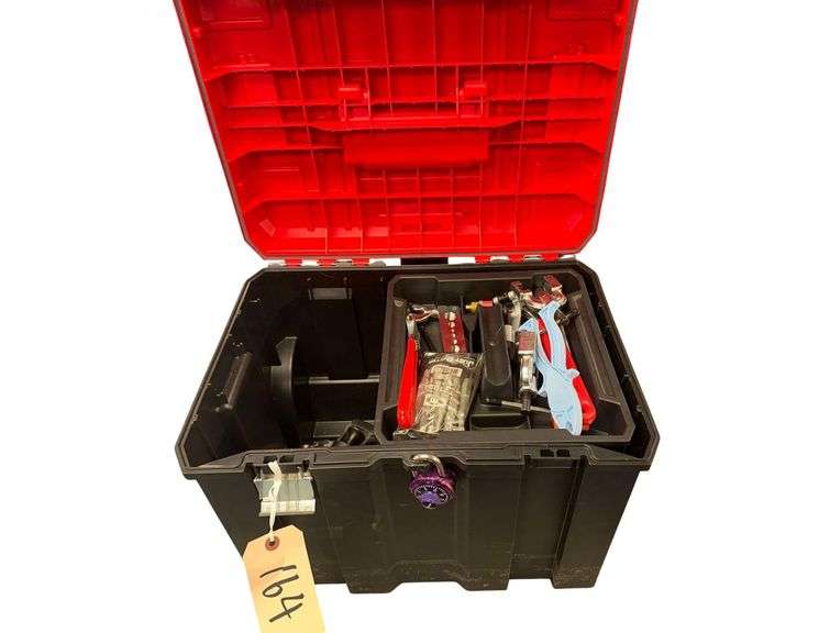 Craftsman Versastack Mobile Toolbox With Assorted Hand Tools image