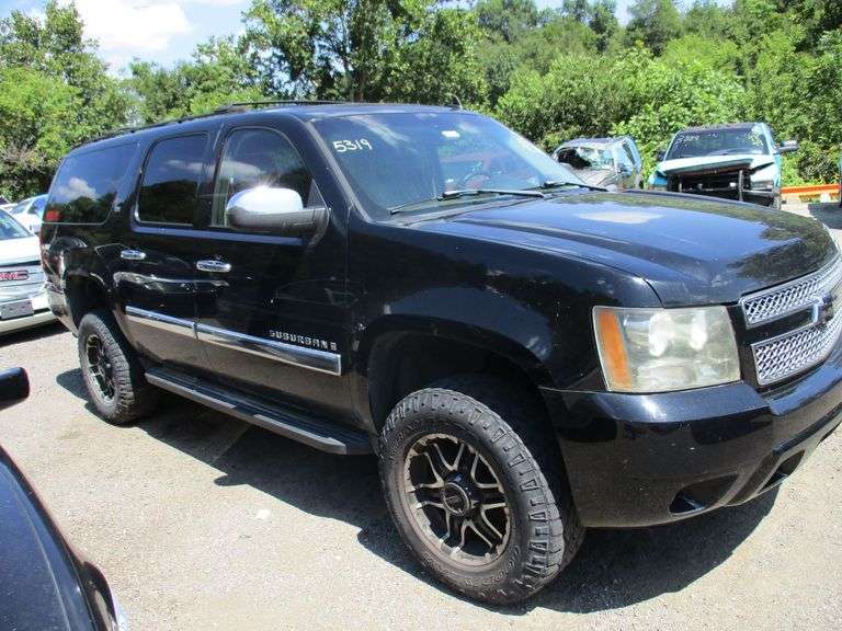 BLACK, 2007, CHEVROLET SUBURBAN, 3GNGK26K97G185319,  , image