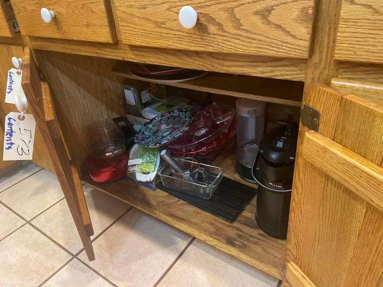 Contents of Lower Cabinet image