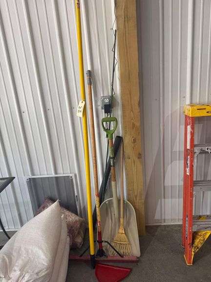 Shovel Rake and Squeegee image