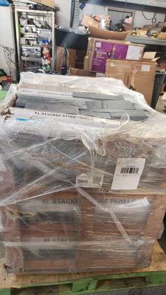 Pallet of XL Stacked Stone Panels image