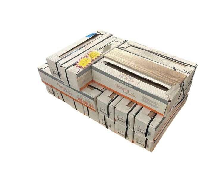 Pallet Of Florida Tile Home Collection Porcelain Tile 24 in. L. X 6 in. W. image