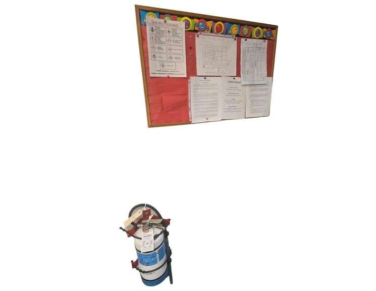 Fire Extinguisher- Bulletin Board 2x3ft image