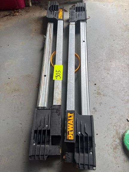 Pair of DeWalt Folding Sawhorses image