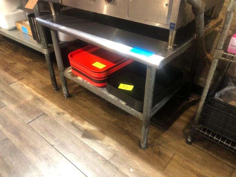 Stainless Steel Prep Table 36in x 32in image