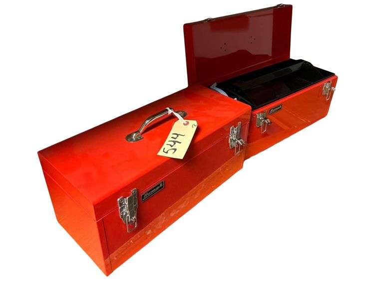 Two Tool Boxes and Contents image