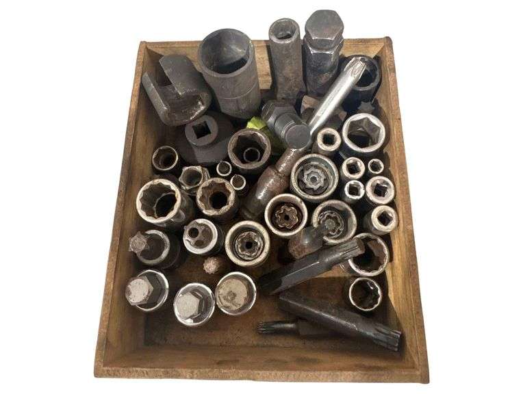 Various Specialty Sockets and Adapters - Star, Hex, Lock Nut Removal, & Others image