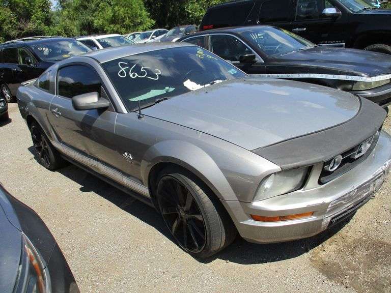 SILVER, 2009, FORD MUSTANG, 1ZVHT80N795138653,  , image