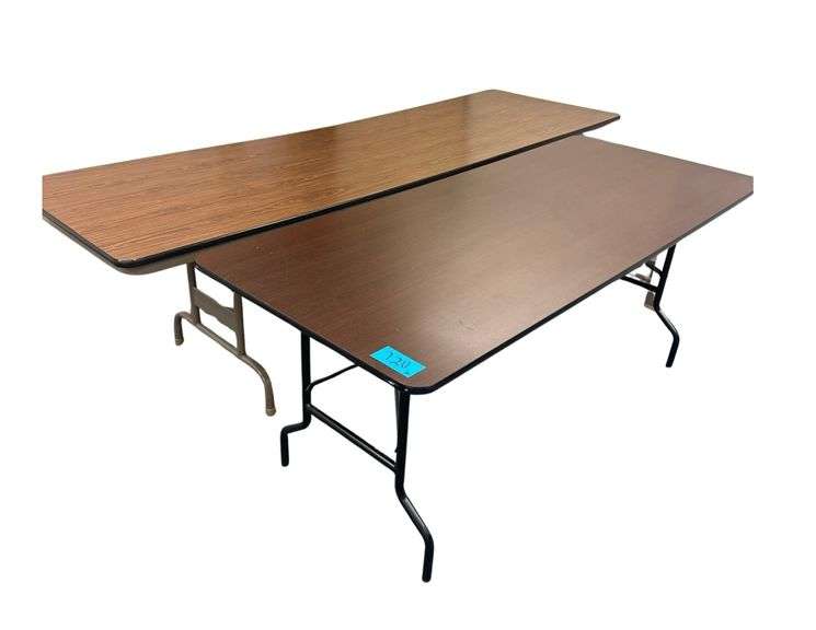 1 - 5ft. Metal Folding Table- 1 - 7ft. Metal Folding Table image