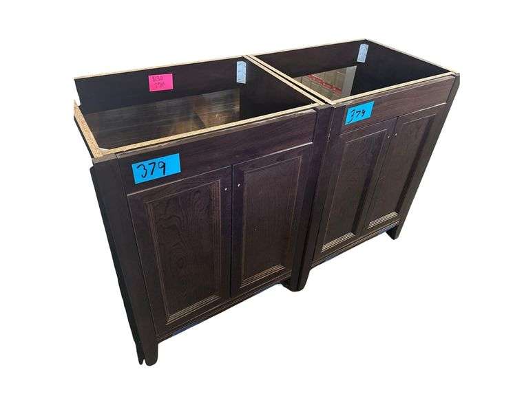 2 - Wooden Vanities 24 in. L. X 18.5 D. X 32in. H. image