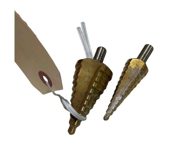 2 Yato Brand Step Drill Bits image