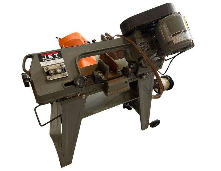 JET Metal Bandsaw - Model HVBS-463 - On Wheels - 115 Volts image