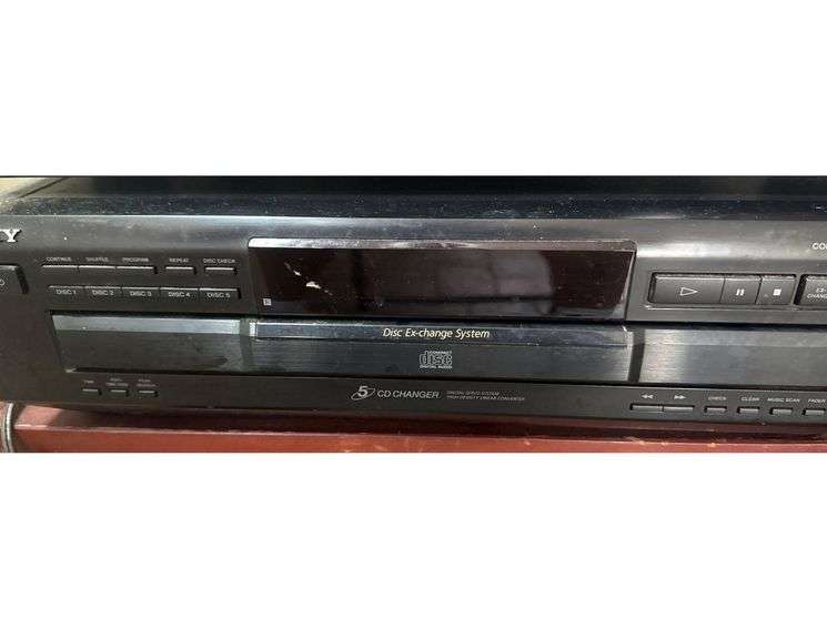 Onkyo Stereo, Tape Player and Sony CD Changer image