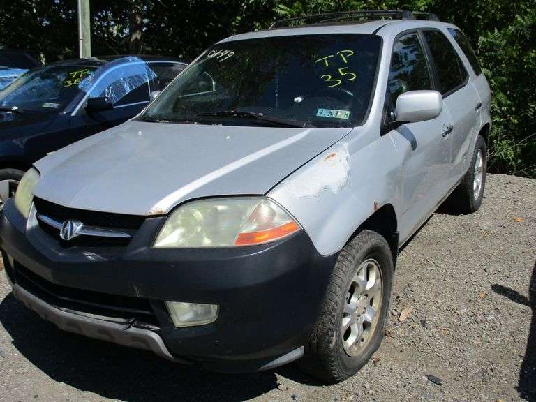 GRAY, 2002, ACURA MDX, 2HNYD18882H520849,  , image
