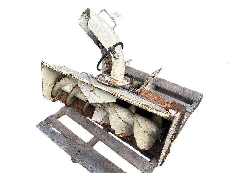 International Harvester 42" Snow Thrower Attachment - Model QA 42A - Serial No. 3110002U00 image