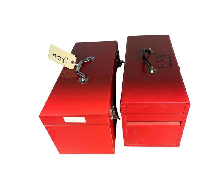 2 Tool Box Containing Various Tools image