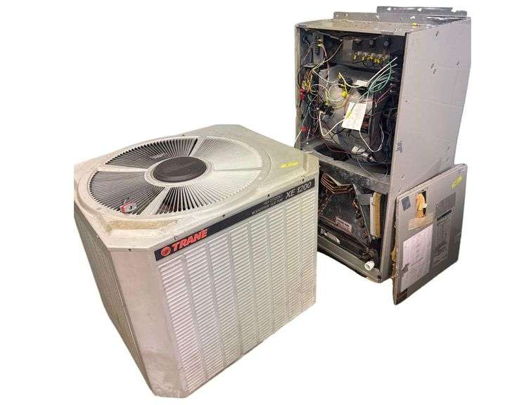 Trane XE 1200 Air Conditioner and Furnace image