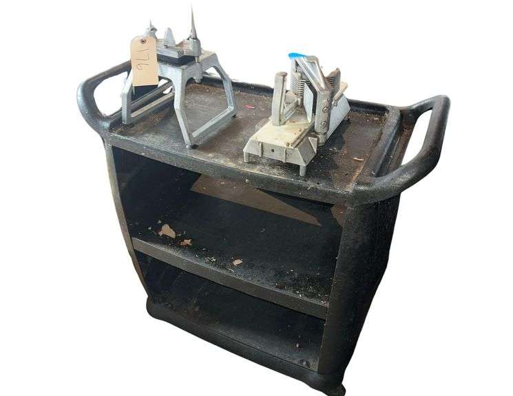 Plastic Mobile Cart - 3 ft. L. 34 in. H. X 17in. W. image