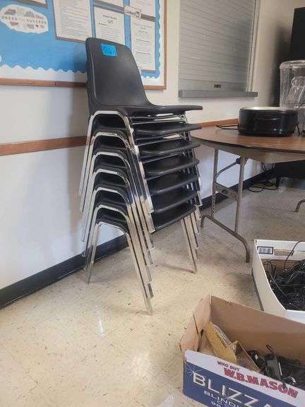 6 Classroom Chairs image