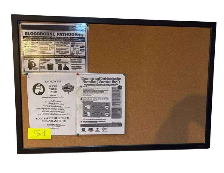 Cork Board - Approx. 4' x 3' image