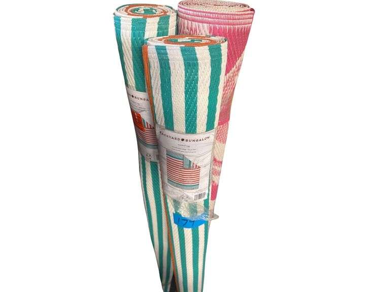 3 Backyard Bungalow Outdoor Rugs - 6’x8’ image