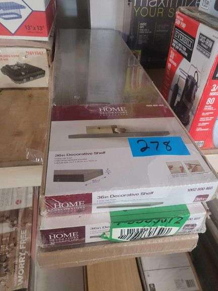 3/36in Decorative Shelf image