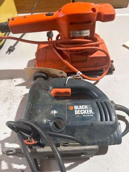 Black and Decker Single Action Sander and Jig Saw image
