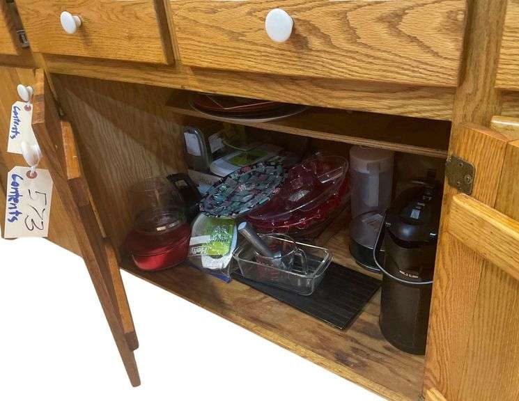 Contents of Lower Cabinet image