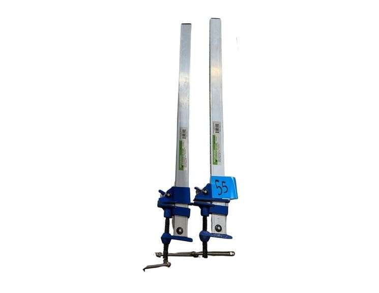 2 Pittsburgh 24 Inch Aluminum Clamps image