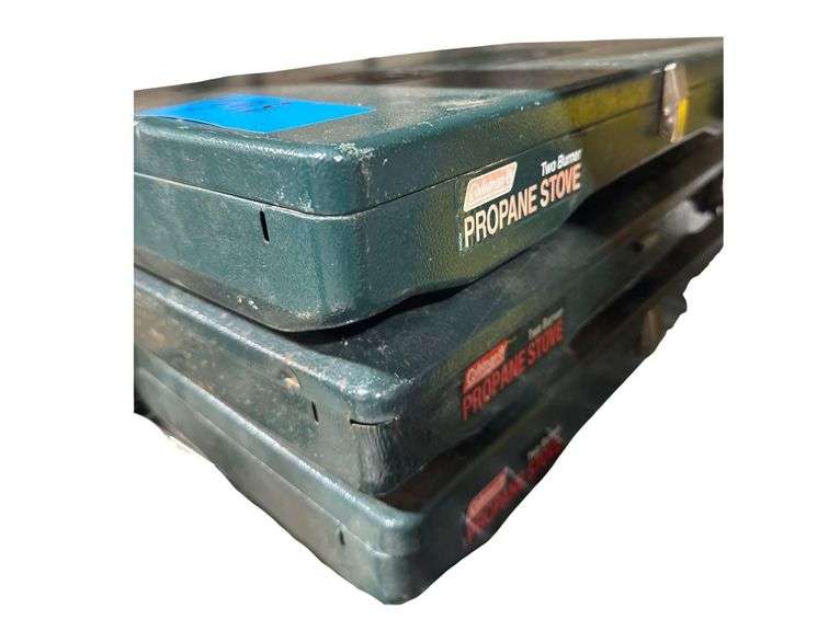 3 Coleman Propane Camp Stoves image