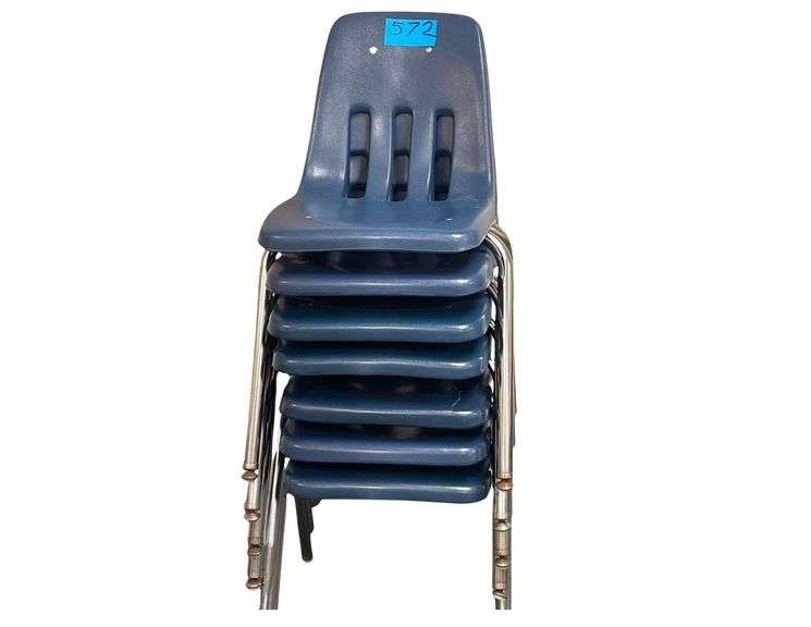 7 Plastic & Chrome Chairs image
