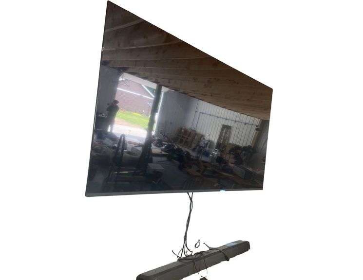 Polk DBRX1 Sound Bar with 2 Speakers and a LG 65 Inch TV with Remotes image