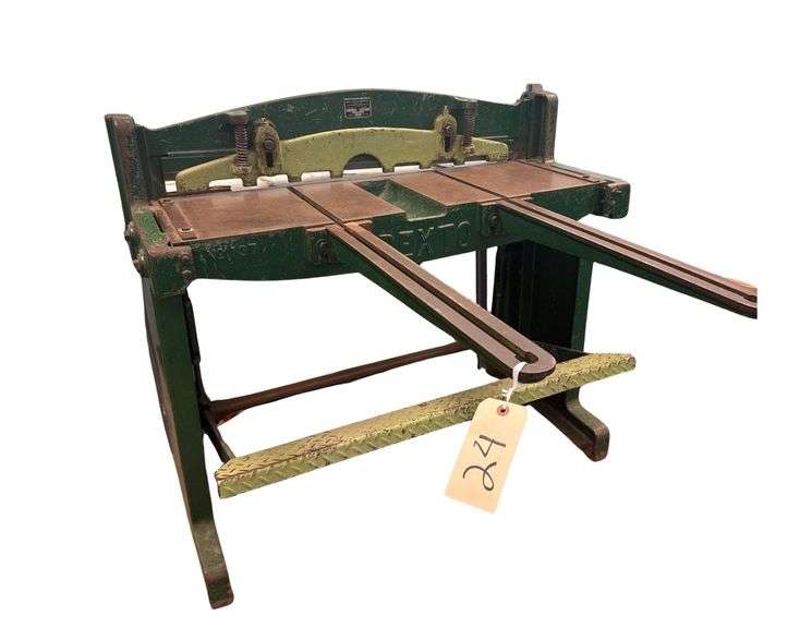 Peck Stow 137k 16ga Foot Shear - 37” Cut Length image