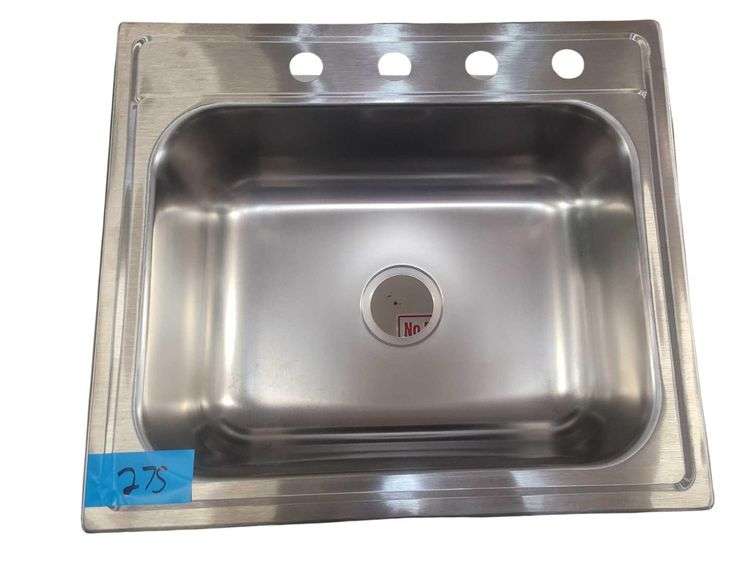 Sink 22x25x8ib" image