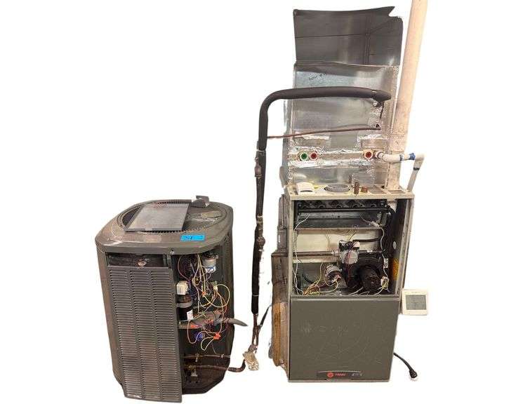 Trane XR13 Air Conditioner and Trane XL90 Furnace image