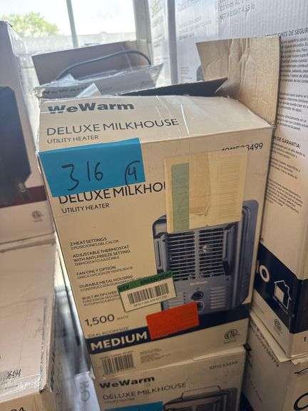 4 WeWarm Deluxe Milkhouse Utility Heaters image