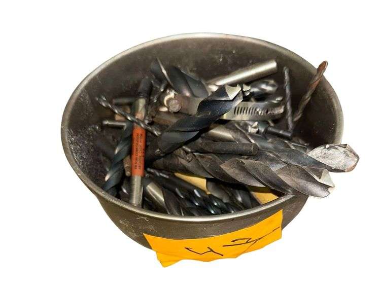 Bowl Of Assorted Drill Bits image