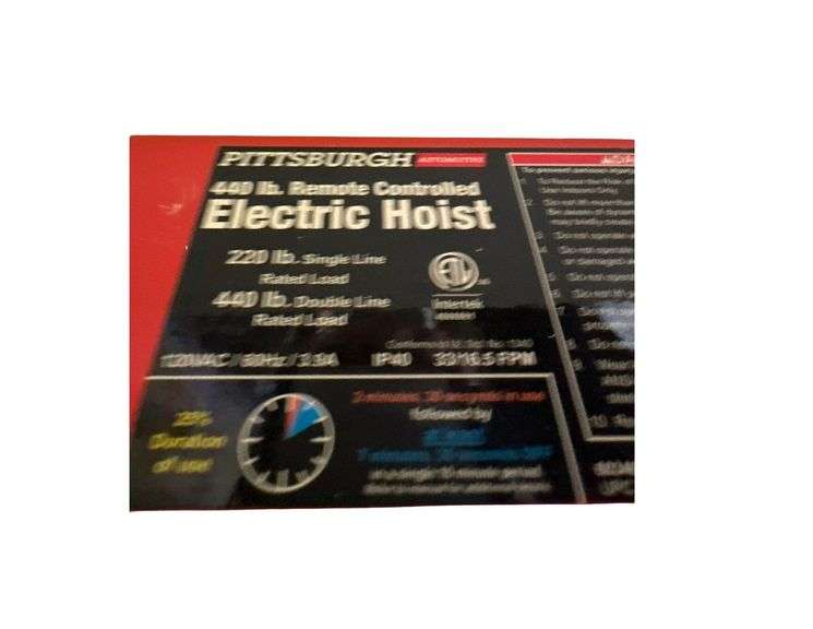 Electric Hoist image