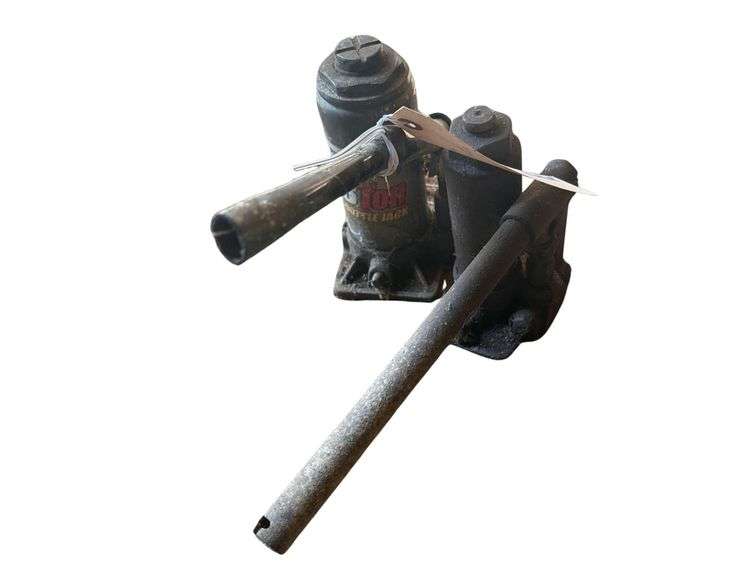 2 - Vintage Bottle Jacks With Handles image