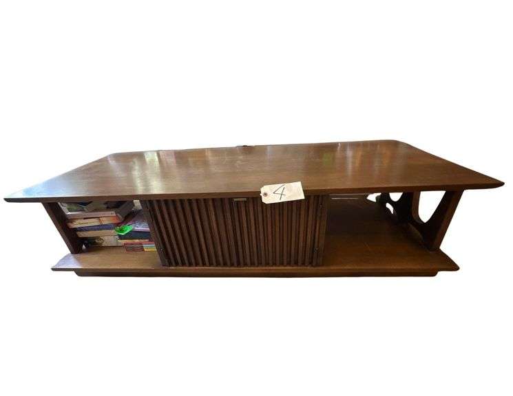 Broyhill Premier Brasilia Collection - Cocktail Table - Catalog No. 6150-16 - 60" x 22" x 16" - Includes Paperwork image