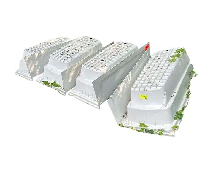 4 Plastic Bathtubs 5ft. L. image