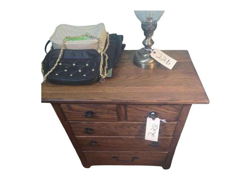 Lexington Dresser With Mirror 65 x 19 x 84- Tall Dresser 37 x 19 x 56 and Night Stand 28 x 17 x 17 image