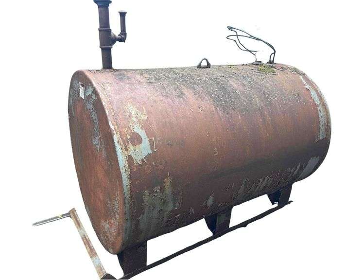 Large Gas Tank - contains 200+ gallons of #2 heating oil.  *Buyer must make arraignments for transportation* image