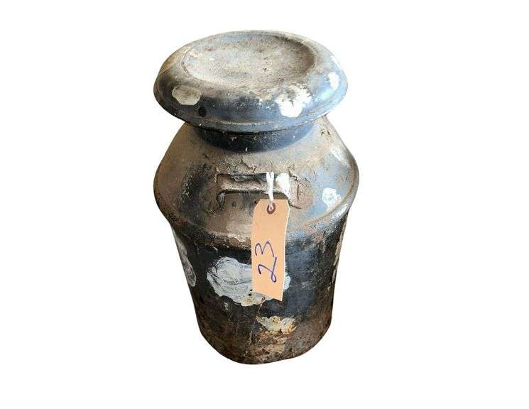Vintage Milk Can 24 in. H. image